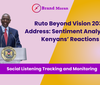 Sentiment analysis of Kenyans’ reactions to President William Ruto’s Beyond Vision 2030 national address